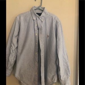 Boys Ralph Lauren striped button down